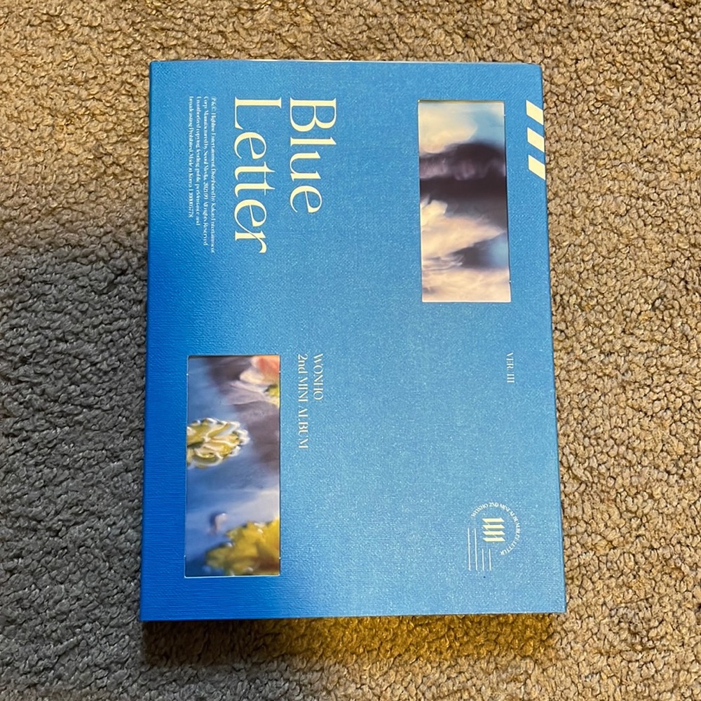 Wonho Blue Letter (2nd Mini Album)